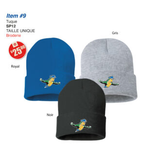 Item 09 École Bourdon Courval Tuque SP12 2025